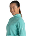 Ocean Green - Pack Shot - Craghoppers Womens-Ladies Miska VI Half Zip Fleece