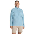 Sky Blue - Side - Craghoppers Womens-Ladies Miska VI Half Zip Fleece