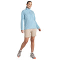 Sky Blue - Lifestyle - Craghoppers Womens-Ladies Miska VI Half Zip Fleece