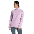 Orchid - Side - Craghoppers Womens-Ladies Miska VI Half Zip Fleece