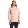Pink Peach - Front - Craghoppers Womens-Ladies Miska VI Half Zip Fleece