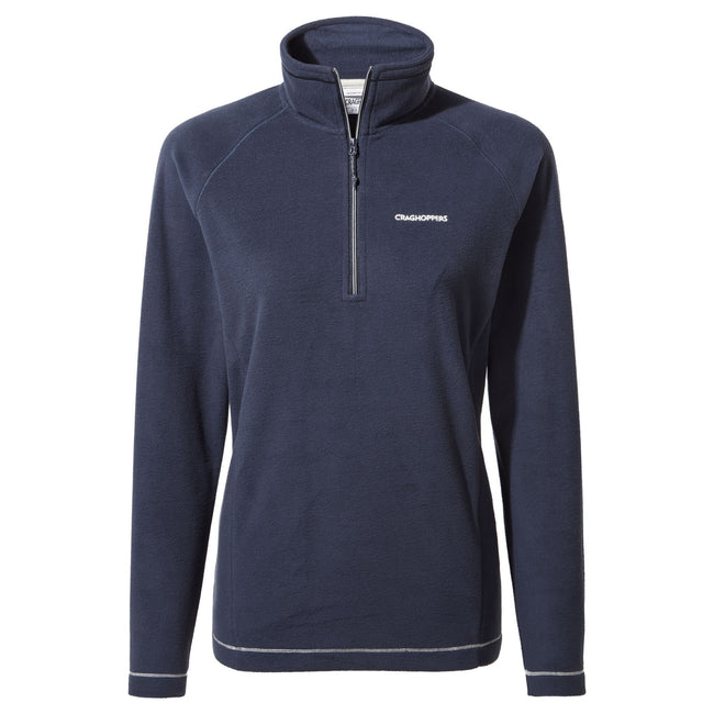 Navy - Front - Craghoppers Womens-Ladies Miska VI Half Zip Fleece