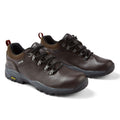Mocha Brown - Lifestyle - Craghoppers Mens Kiwi Lite Leather Hiking Shoes