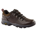 Mocha Brown - Front - Craghoppers Mens Kiwi Lite Leather Hiking Shoes