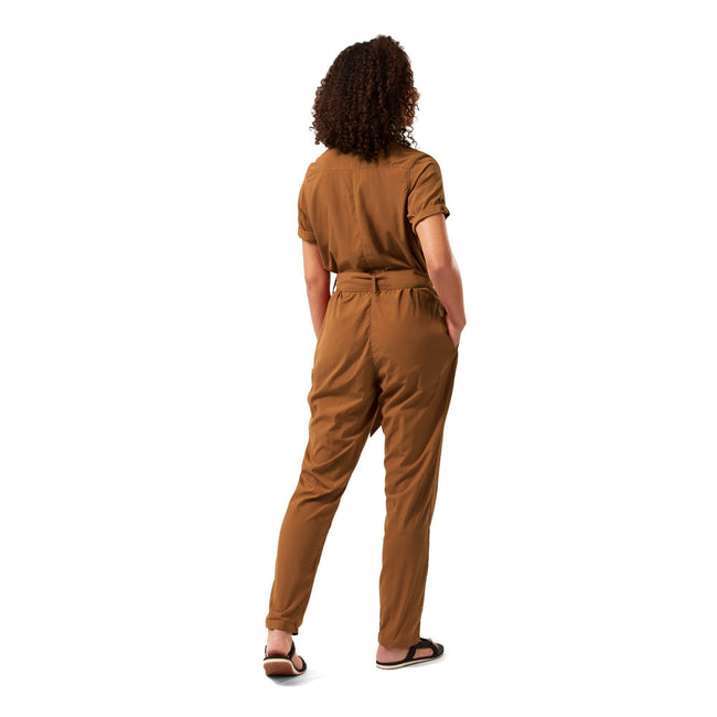 Toasted Pecan - Side - Craghoppers Womens-Ladies Rania Nosilife Jumpsuit