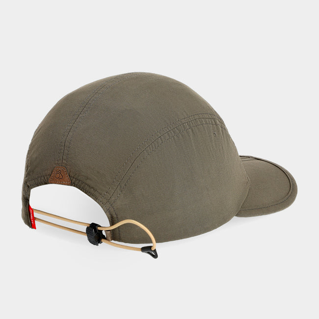 Woodland Green - Back - Craghoppers Mens Packable Nosilife Cap
