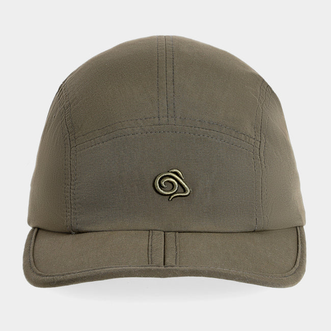 Woodland Green - Side - Craghoppers Mens Packable Nosilife Cap