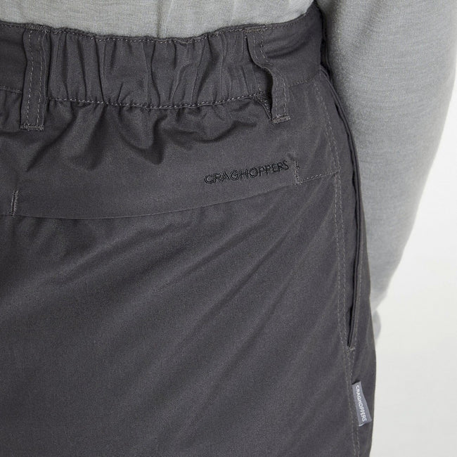 Carbon Grey - Back - Craghoppers Womens-Ladies Expert Kiwi Trousers