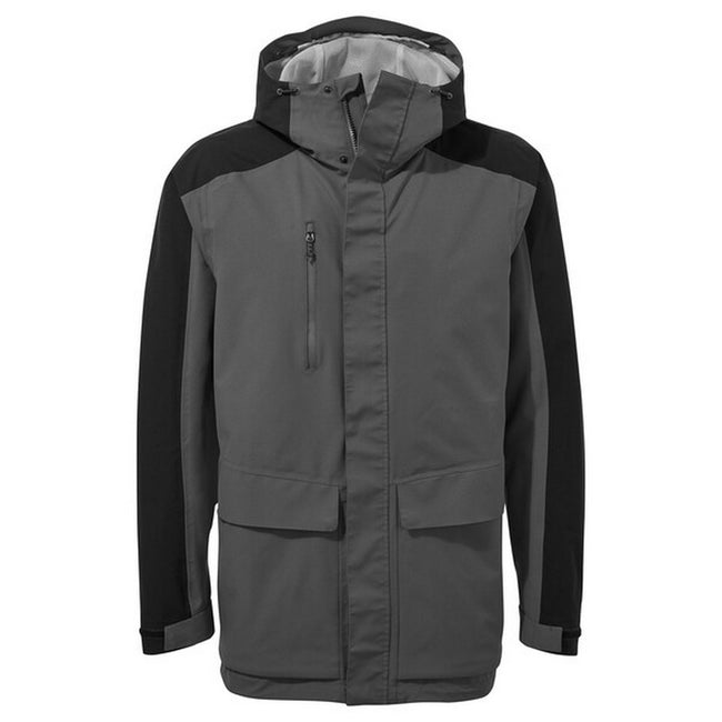 Carbon Grey-Black - Front - Craghoppers Mens Expert Kiwi Pro Stretch Jacket