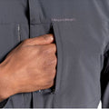 Black Pepper - Back - Craghoppers Mens Nosilife Pro IV Long-Sleeved Shirt