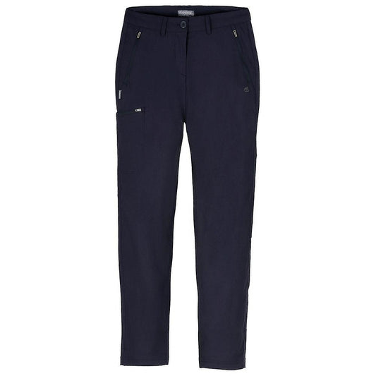 Dark Navy - Front - Craghoppers Womens-Ladies Expert Kiwi Pro Stretch Trousers