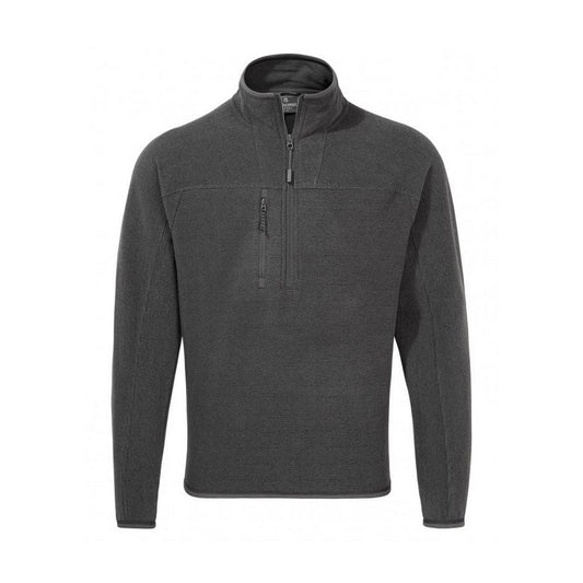 Carbon Grey - Front - Craghoppers Mens Expert Active Marl Half Zip Fleece Top