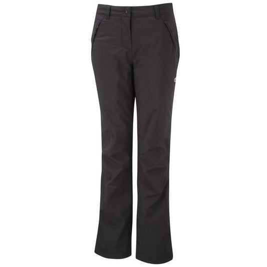 Black - Front - Craghoppers Womens-Ladies Aysgarth II Waterproof Trousers