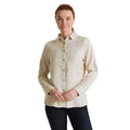 Light Raffia - Back - Craghoppers Womens-Ladies Dornoch Marl Long-Sleeved Shirt