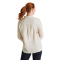 Light Raffia - Side - Craghoppers Womens-Ladies Dornoch Marl Long-Sleeved Shirt