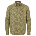 Dark Moss - Front - Craghoppers Mens Pinyon Long-Sleeved Shirt