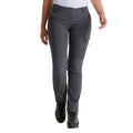 Graphite - Side - Craghoppers Womens-Ladies Kiwi Pro Expedition Lined Trousers
