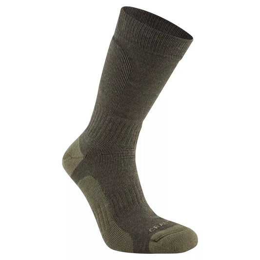 Woodland Green - Front - Craghoppers Unisex Adult Trek Merino Wool Socks