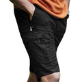 Black - Back - Craghoppers Mens Expert Kiwi Cargo Shorts