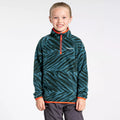 Spruce Green - Lifestyle - Craghoppers Childrens-Kids Gabriel Contrast Fleece Top