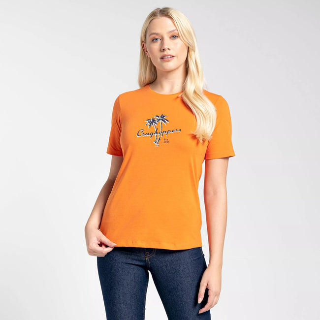 Nectar Orange - Lifestyle - Craghoppers Womens-Ladies Ally T-Shirt