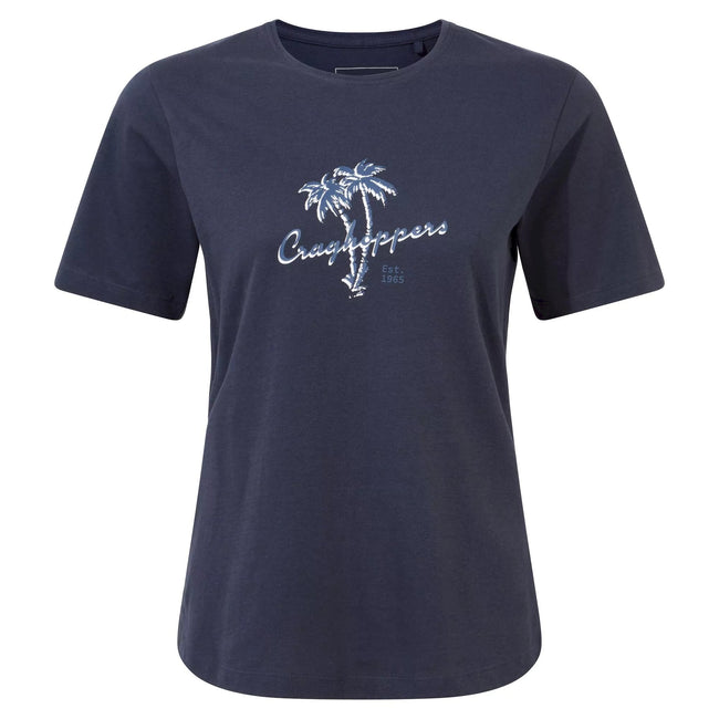 Blue Navy - Front - Craghoppers Womens-Ladies Ally T-Shirt