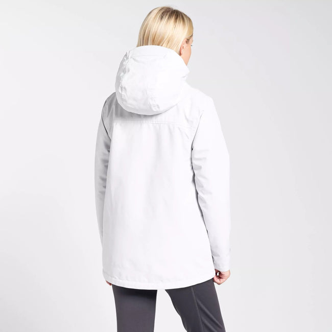 Lunar Grey - Back - Craghoppers Womens-Ladies Waterproof Jacket