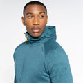 Sacramento Green Marl - Side - Craghoppers Mens Dynamic Hooded Marl Fleece Top