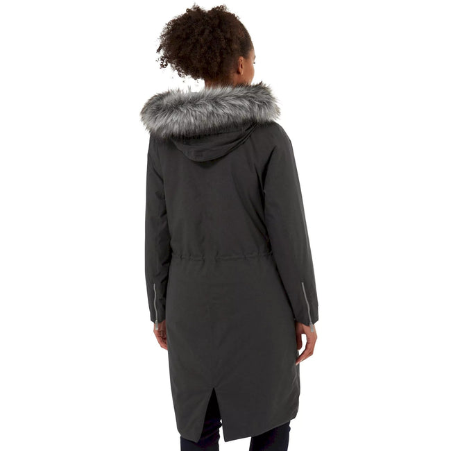 Charcoal - Back - Craghoppers Womens-Ladies Suona Waterproof Jacket