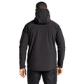 Black - Back - Craghoppers Mens Expert Active Hooded Soft Shell Jacket