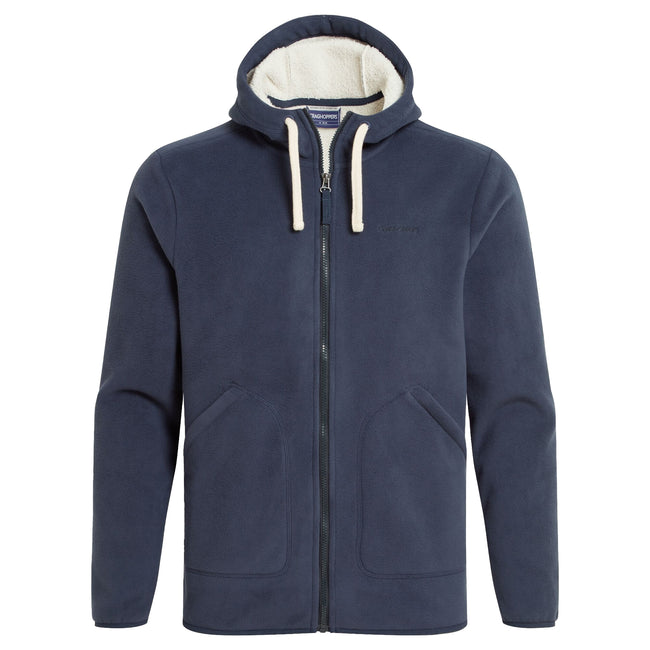 Blue Navy - Front - Craghoppers Mens Colm Full Zip Fleece Jacket