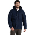 Blue Navy - Side - Craghoppers Mens Aaron Downlike Padded Jacket