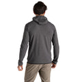 Black Pepper Marl - Back - Craghoppers Mens Deft Nosilife Full Zip Hoodie