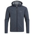 Blue Navy Marl - Front - Craghoppers Mens Deft Nosilife Full Zip Hoodie
