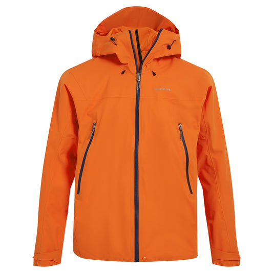 Vivid Orange - Front - Craghoppers Mens Dynamic Pro II Waterproof Jacket