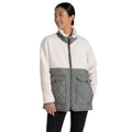 Calico-Vert - Side - Craghoppers Womens-Ladies Hybrid Jacket