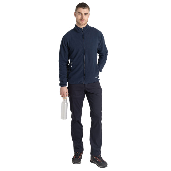 Blue Navy - Side - Craghoppers Mens CO2 Renu Technology Fleece Jacket