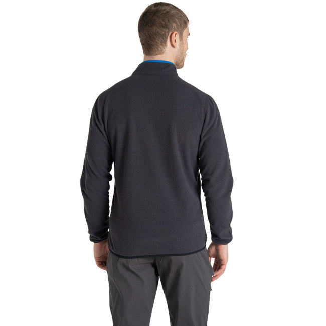 Black Pepper - Back - Craghoppers Mens CO2 Renu Technology Fleece Jacket