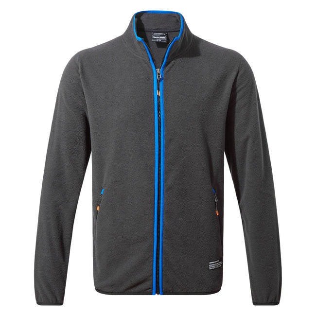 Black Pepper - Front - Craghoppers Mens CO2 Renu Technology Fleece Jacket