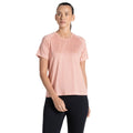 Pink Peach - Side - Craghoppers Womens-Ladies Ellie Short-Sleeved T-Shirt