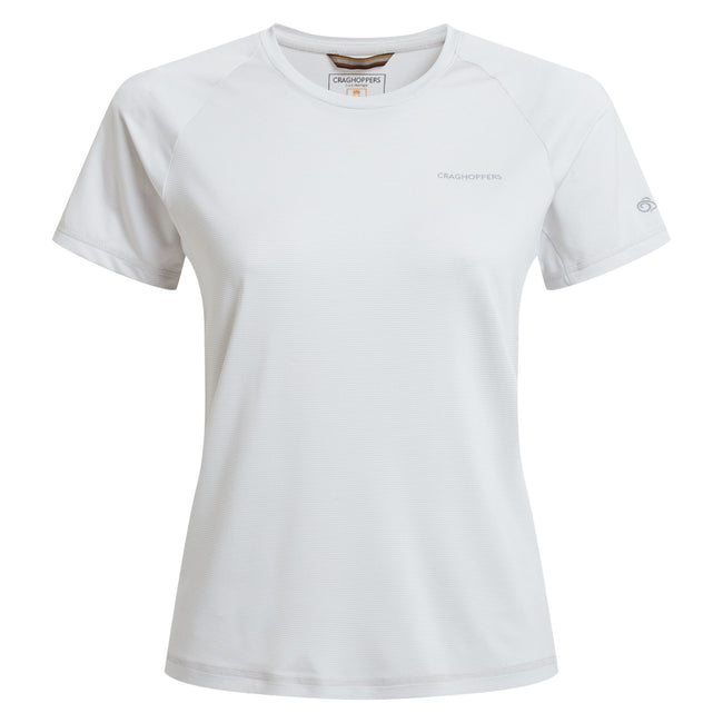 Lunar Grey - Front - Craghoppers Womens-Ladies Ellie Short-Sleeved T-Shirt