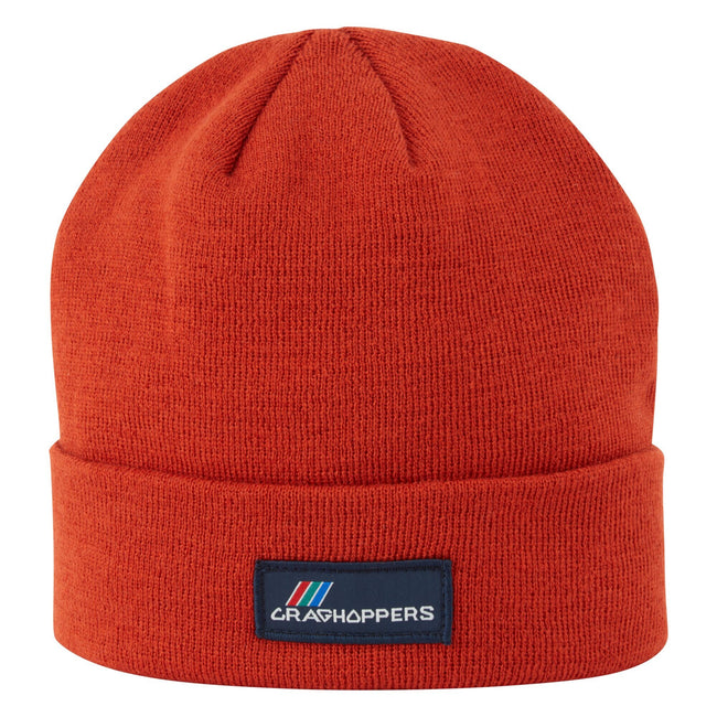 Carnelian Orange - Front - Craghoppers Unisex Adult Archive II Beanie