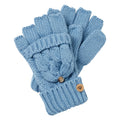 Light Denim - Front - Craghoppers Womens-Ladies Niamh Mittens