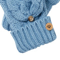 Light Denim - Back - Craghoppers Womens-Ladies Niamh Mittens