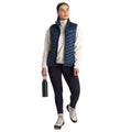 Blue Navy - Side - Craghoppers Womens-Ladies Compresslite VII Gilet