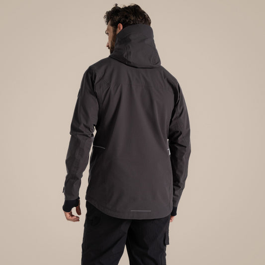 Carbon Grey - Front - Craghoppers Mens Richmond Stretch Waterproof Jacket