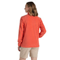 Deep Coral - Back - Craghoppers Womens-Ladies Miska Plus II Jacket