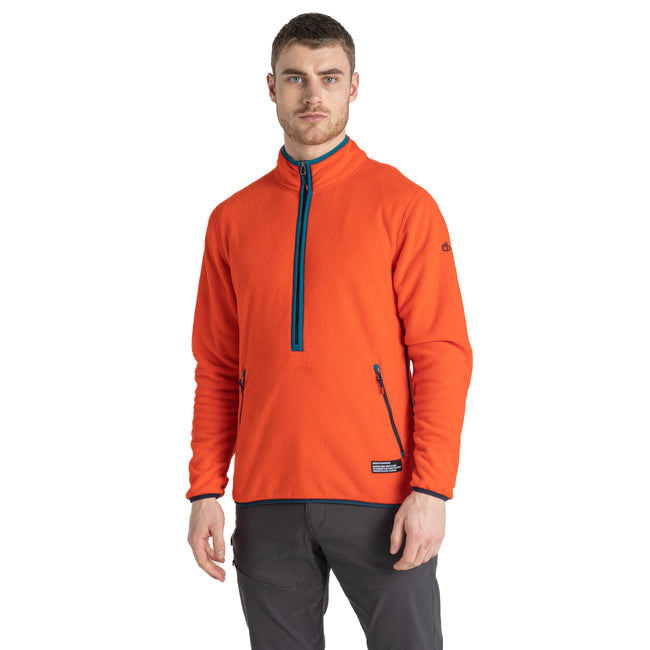 Macaw Red - Side - Craghoppers Mens Fleece