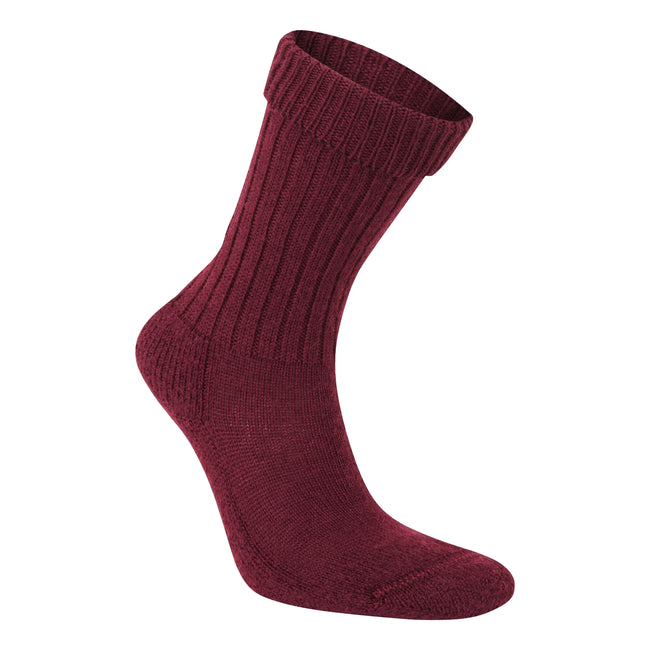 Wild Berry - Front - Craghoppers Unisex Adult Hiker Wool Boot Socks