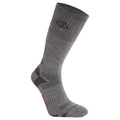 Coast Grey-Black Pepper - Front - Craghoppers Unisex Adult Wool Blend Insect Repellent Advent Socks